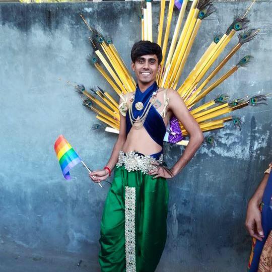 Pride Walk costumes of sumit 