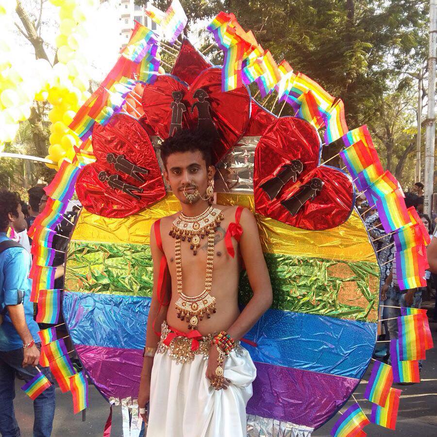 Pride Walk costumes of sumit 