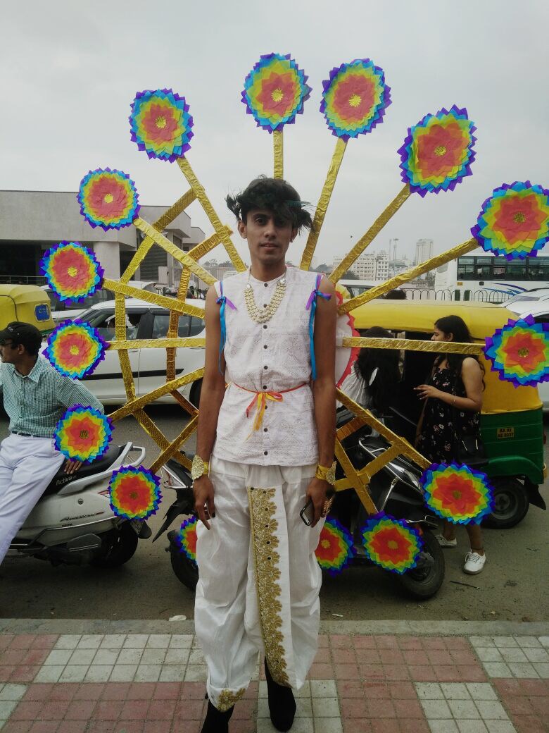 Pride Walk costumes of sumit 
