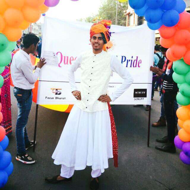 Pride Walk costumes of sumit 