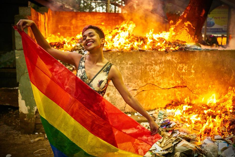 Gender Fluid Rainbow Bearer - Durga Gawde - Queer Voices of India